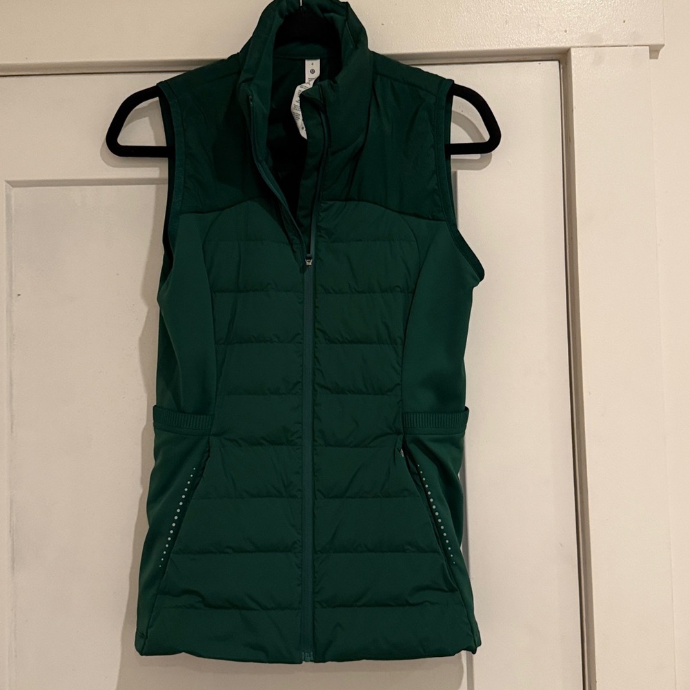 lululemon athletica Forest Green Quilted Vest